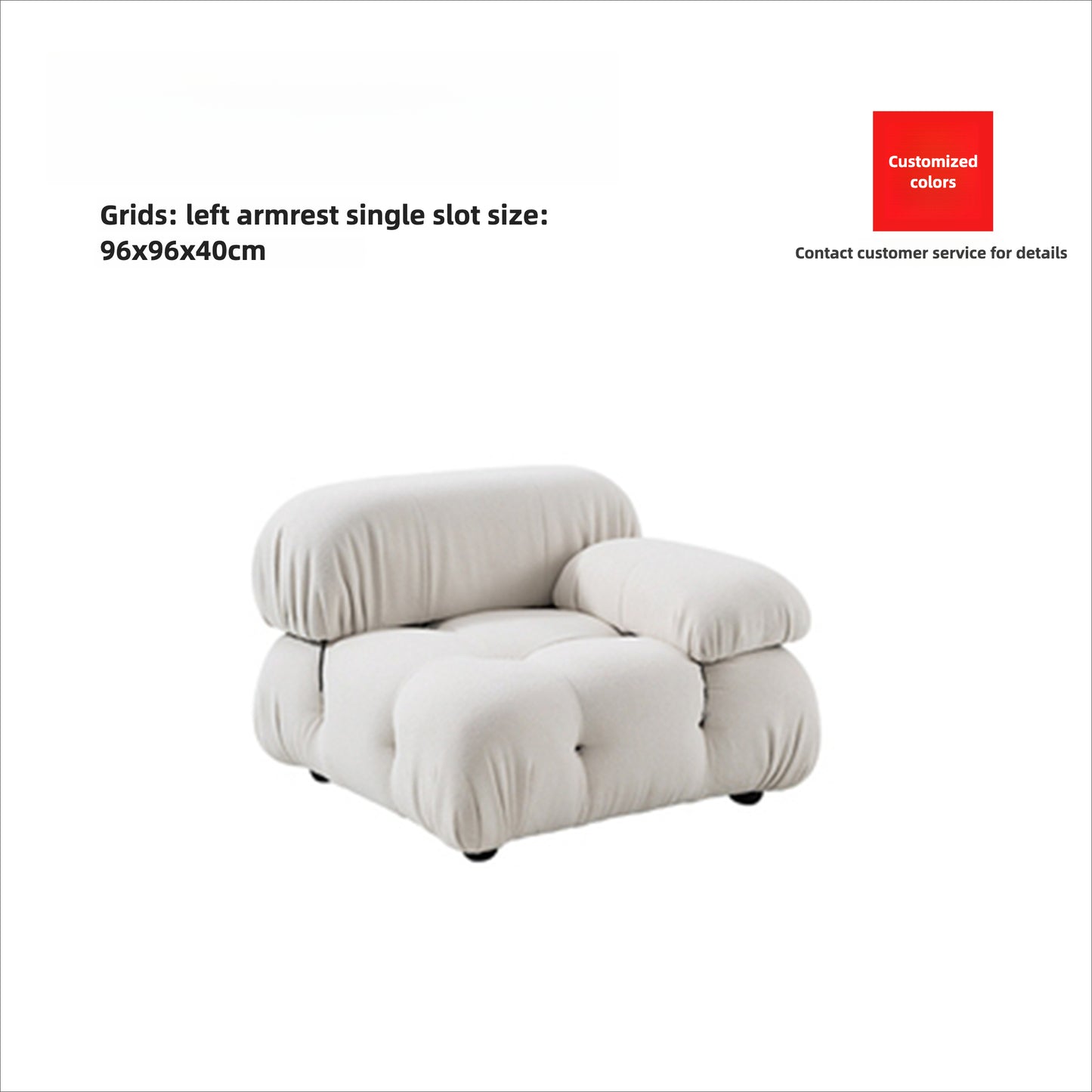 Mario Modular Sofa – Iconic Italian Design Meets Adaptive Comfort