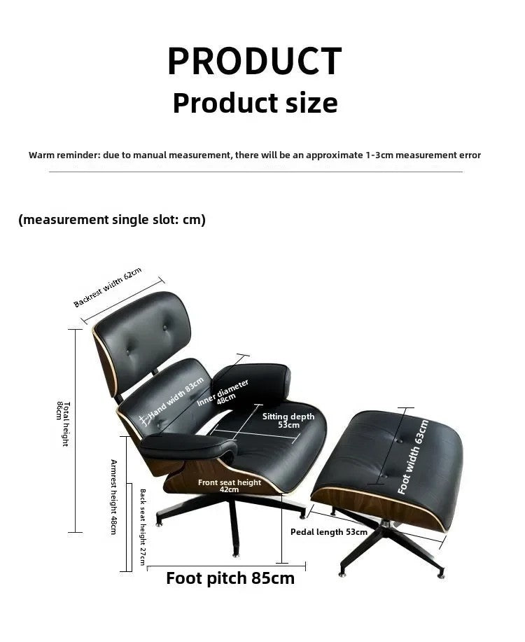 Lounge Chair & Ottoman – A Design Icon of Luxury and Comfort
