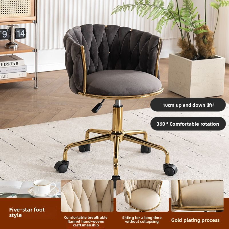 Elegant Vanity & Salon Chair