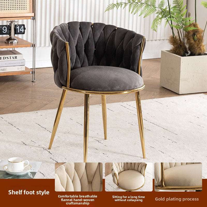 Elegant Vanity & Salon Chair