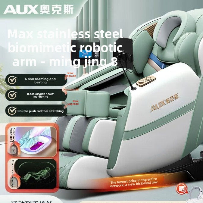 Massage Chair – Dual SL Track, Full-Body Luxury Zero-Gravity Massage