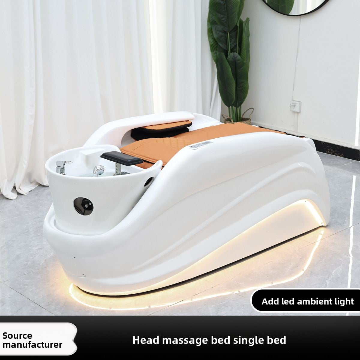 Fully Automatic Electric Massage Shampoo Bed for Hair Salon & Spa