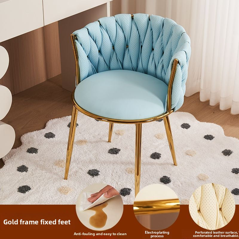 Elegant Vanity & Salon Chair