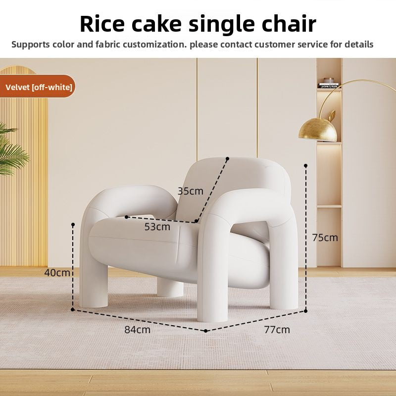 Creative Single Sofa -Sweet,Comfortable, Soft & Inviting