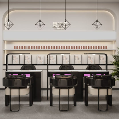 ImingShi M2 Marble Nail Desk Set