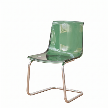 Acrylic Dining Chair – Nordic Modern Thickened Backrest