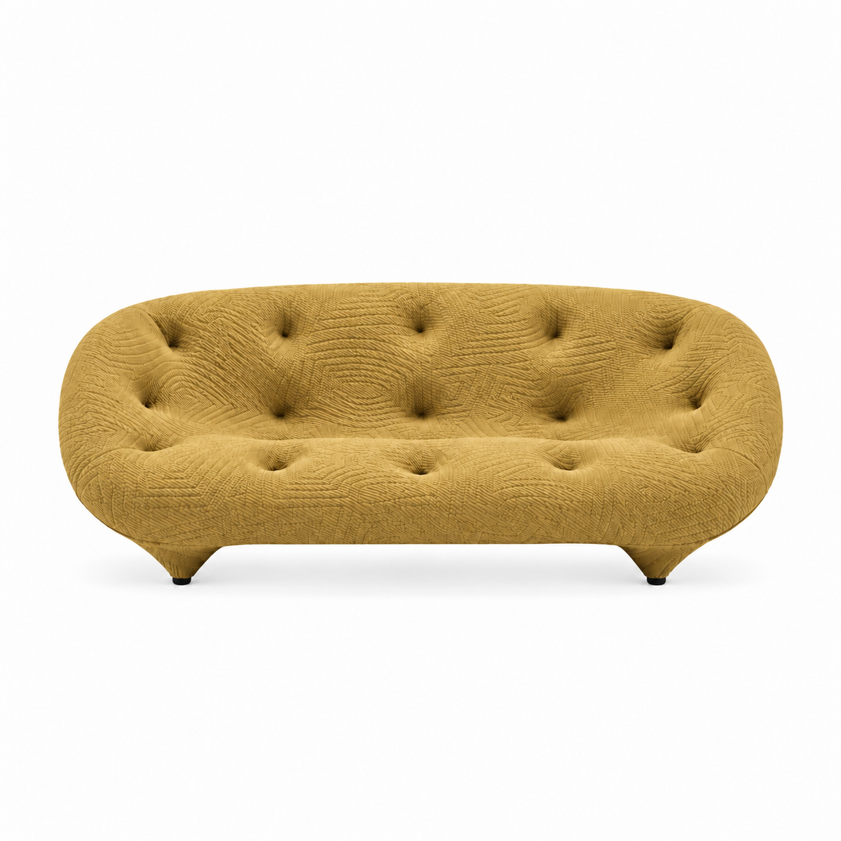 Ligne Roset Shell-shaped Ploum Sofa – Organic Curves & Textured Comfort