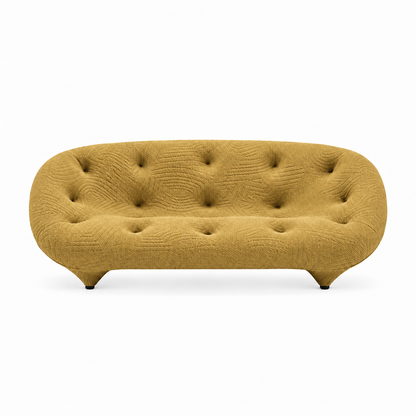 Ligne Roset Shell-shaped Ploum Sofa – Organic Curves & Textured Comfort