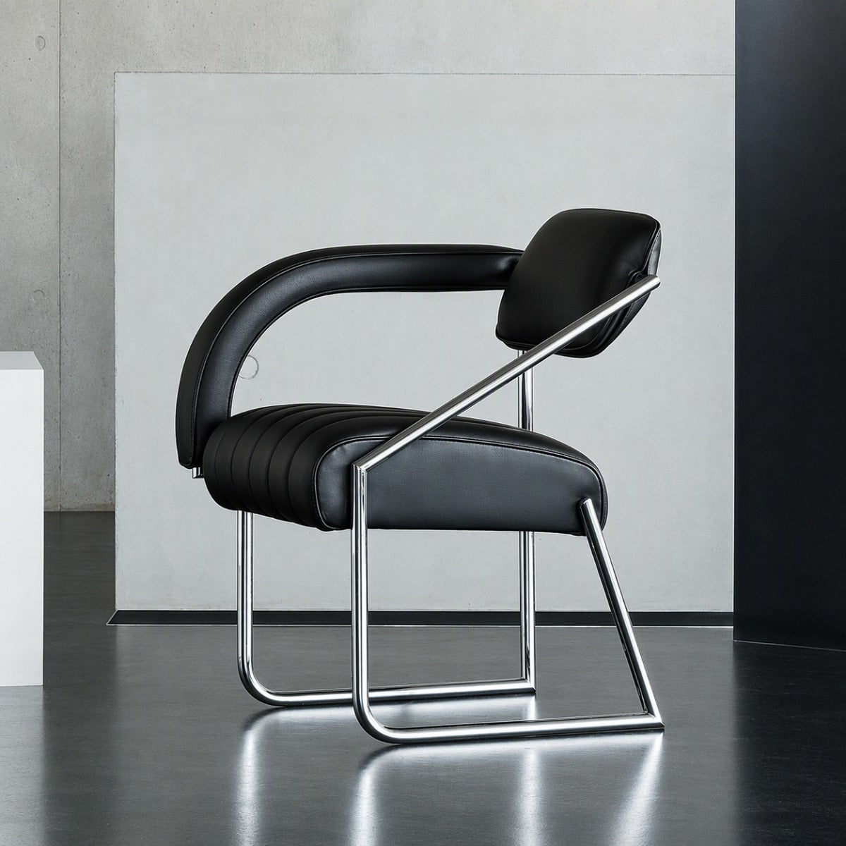 Eileen Gray Non Conformist Armchair – Sculptural Modernist Design
