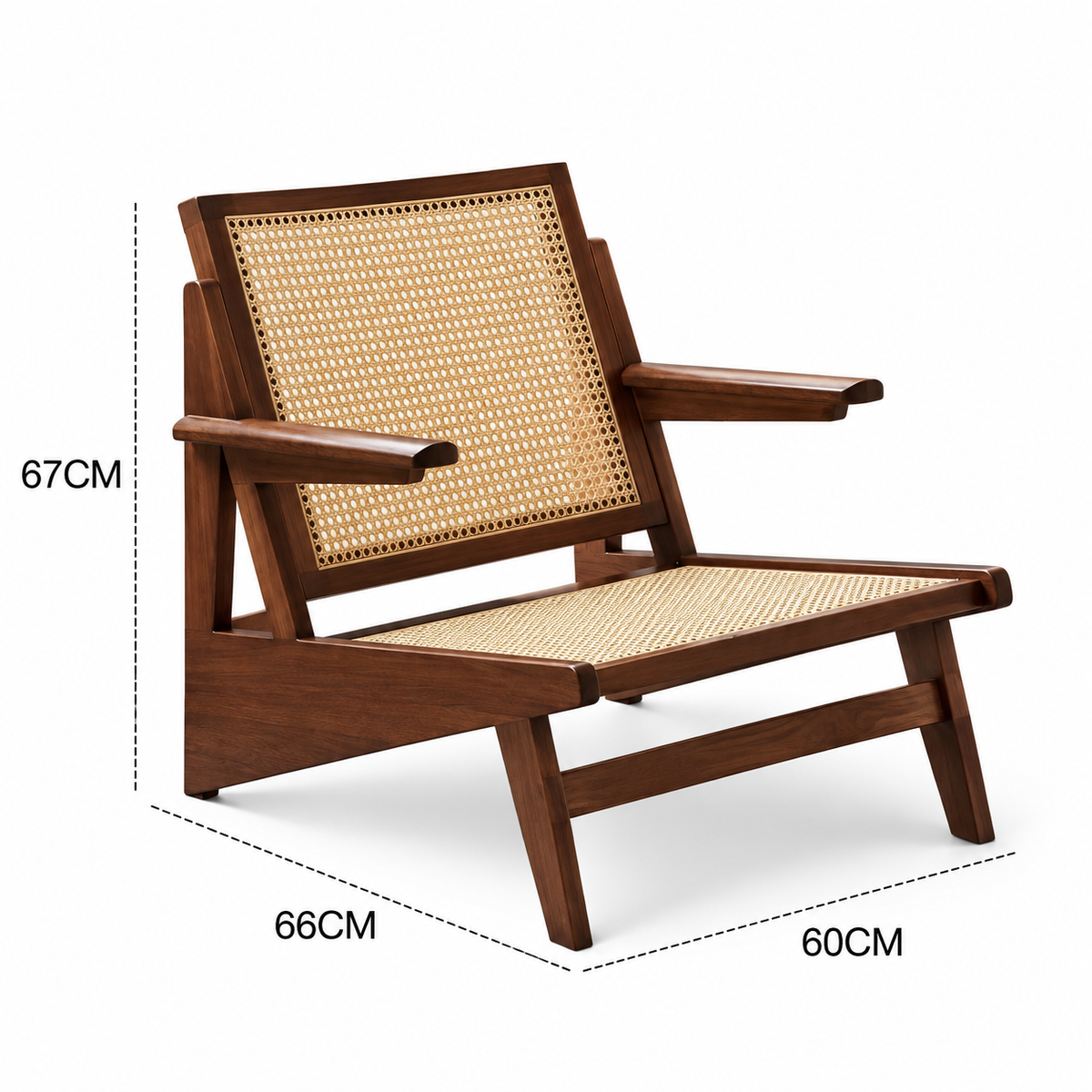 Chandigarh Chair Replica - Mid-Century Lounge Chair