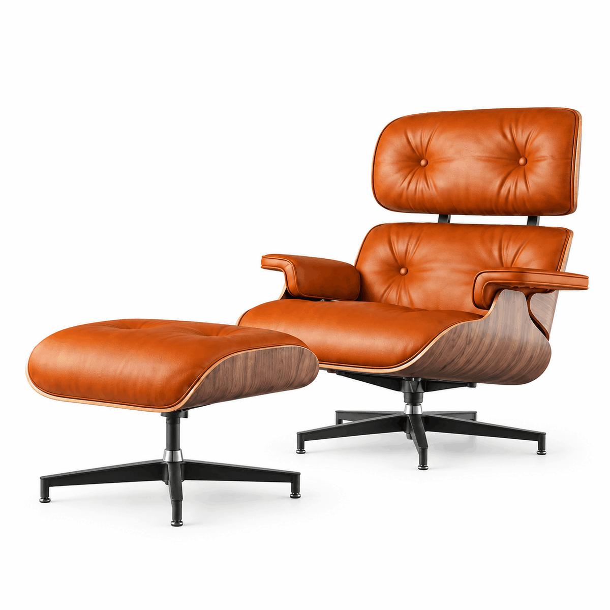 Lounge Chair & Ottoman – A Design Icon of Luxury and Comfort