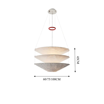 DuPont Paper Conical Pendant Lamp – A Fusion of French Vintage Artistry & Modern Minimalism