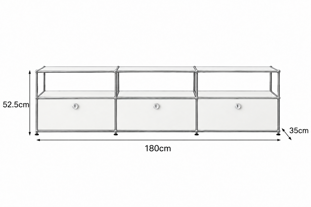 USM TV Cabinet – Timeless Design Meets Smart Storage
