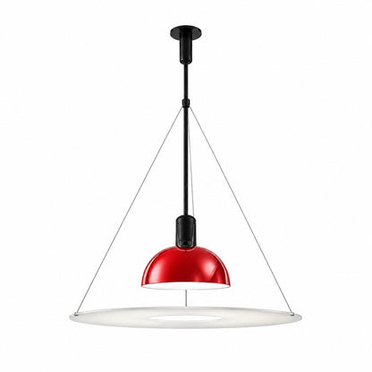 Flos Frisbi Glow Plate Pendant Lamp-Modern Minimalist & Bauhaus Style