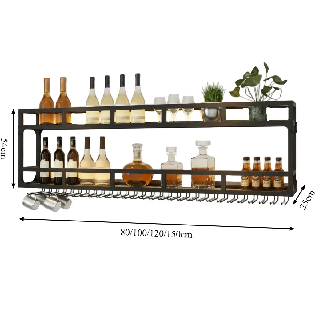 Botellero de pared de estilo nórdico: la combinación perfecta de practicidad y estética 
