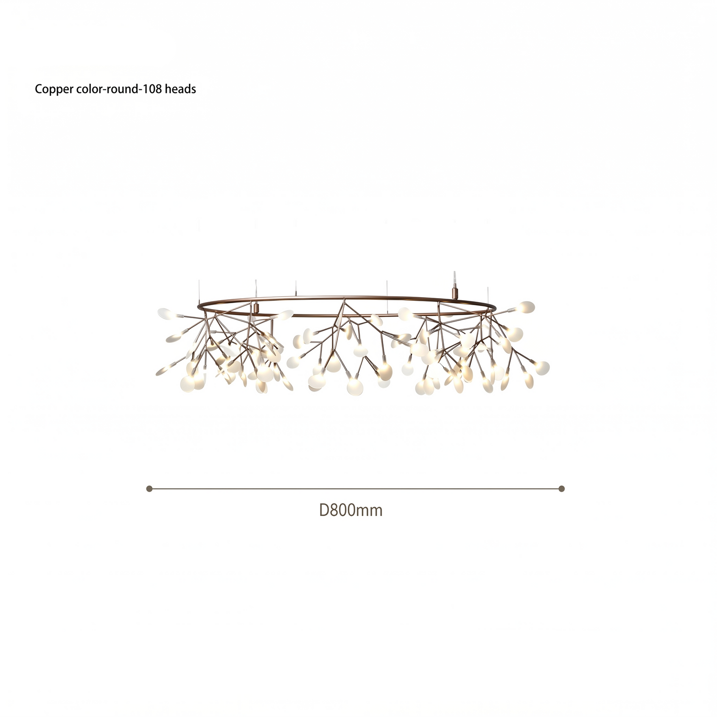 Nordic Firefly Pendant Light – Romantic, Warm, and Minimalist
