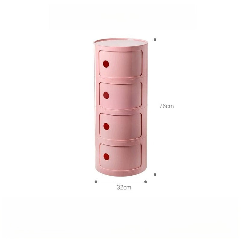 Componibili Round Cabinet Replica – Nordic Modular Storage for Modern Spaces
