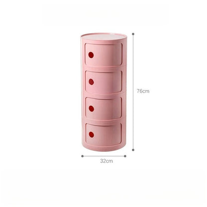 Componibili Round Cabinet Replica – Nordic Modular Storage for Modern Spaces