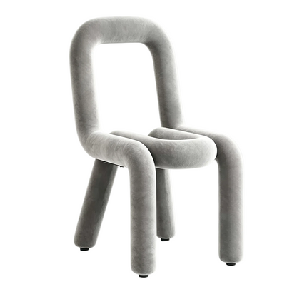 Creative Sculptural Lounge Chair — A Bold Fusion of Minimalist Art and French Elegance