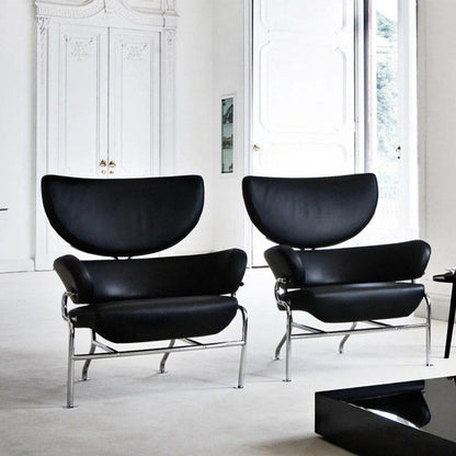Poltrona escultórica Cassina – estilo modernista italiano e conforto envolvente