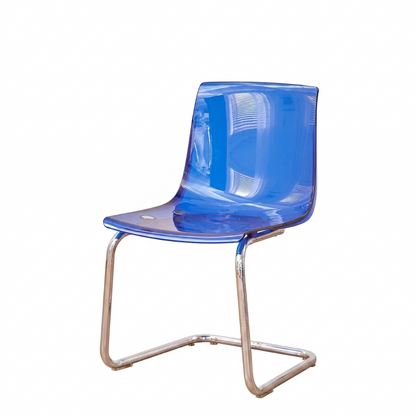 Acrylic Dining Chair – Nordic Modern Thickened Backrest