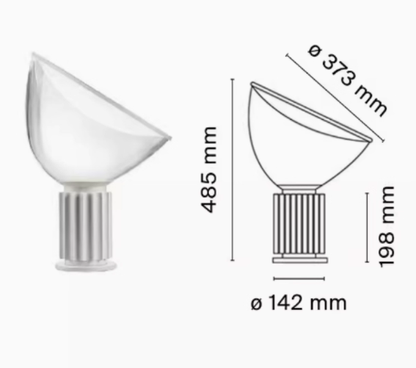 Taccia Table Lamp-Artworks That Define The Interplay Of Light And Shadow In Space