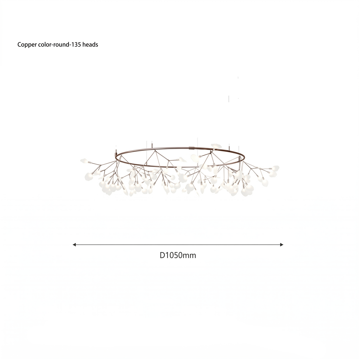 Nordic Firefly Pendant Light – Romantic, Warm, and Minimalist