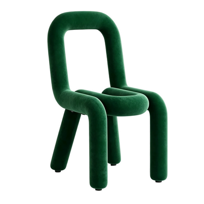 Creative Sculptural Lounge Chair — A Bold Fusion of Minimalist Art and French Elegance