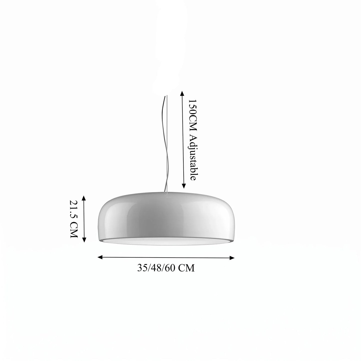 Italian Minimalist Pendant Lamp — Modern Designer Lighting for Dining and Living Spaces