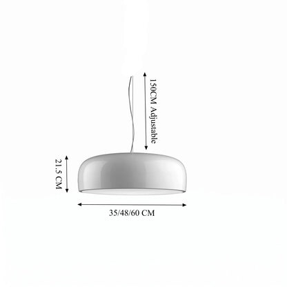 Italian Minimalist Pendant Lamp — Modern Designer Lighting for Dining and Living Spaces