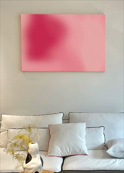 Modern Pink Series Wall Art – Elegant & Light Luxury Design for Cream-Style Spaces