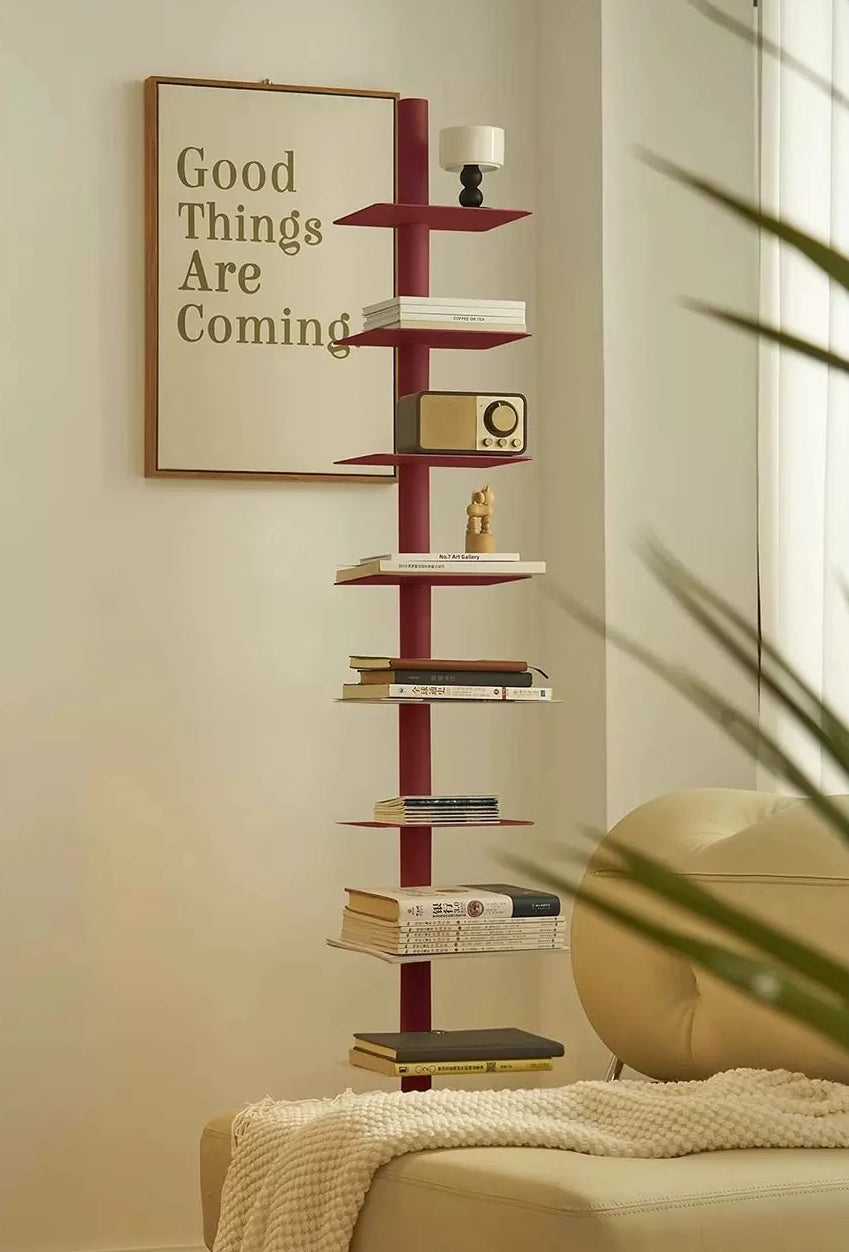 Rotating Invisible Bookshelf — Creative Minimalist Design for Modern Storage & Display