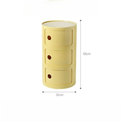 Componibili Round Cabinet Replica – Nordic Modular Storage for Modern Spaces
