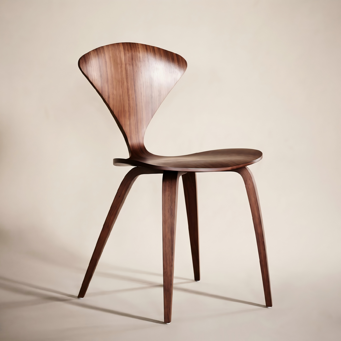 Minimalist Nordic Solid Wood Dining Chair — Versatile Designer Elegance for Home, Cafes & Hotels