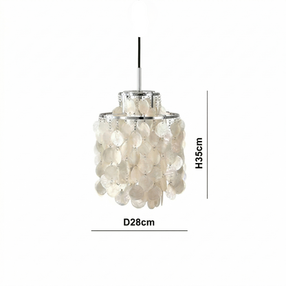 Verpan Fun Chandelier Replica – A Vintage Mother of Pearl Masterpiece