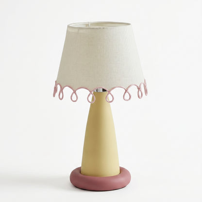 Loop Creamy Color-Block Table Lamp-A Lamp as Sweet And Gentle As Cream