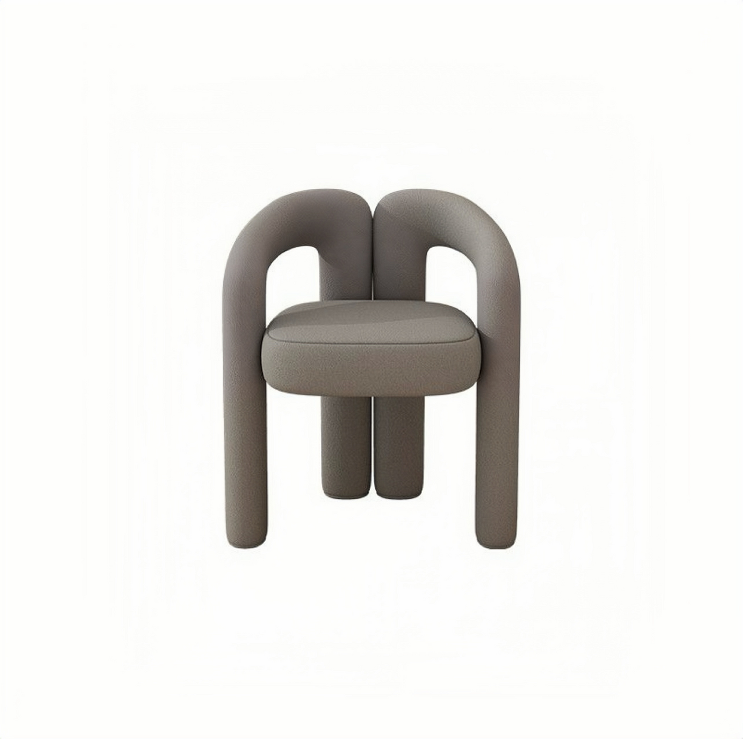Cream Luxury Dressing Chair – Modern Minimalist Designer Makeup Chair with Backrest