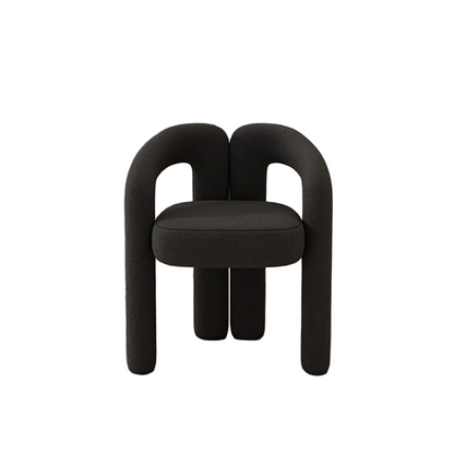 Cream Luxury Dressing Chair – Modern Minimalist Designer Makeup Chair with Backrest