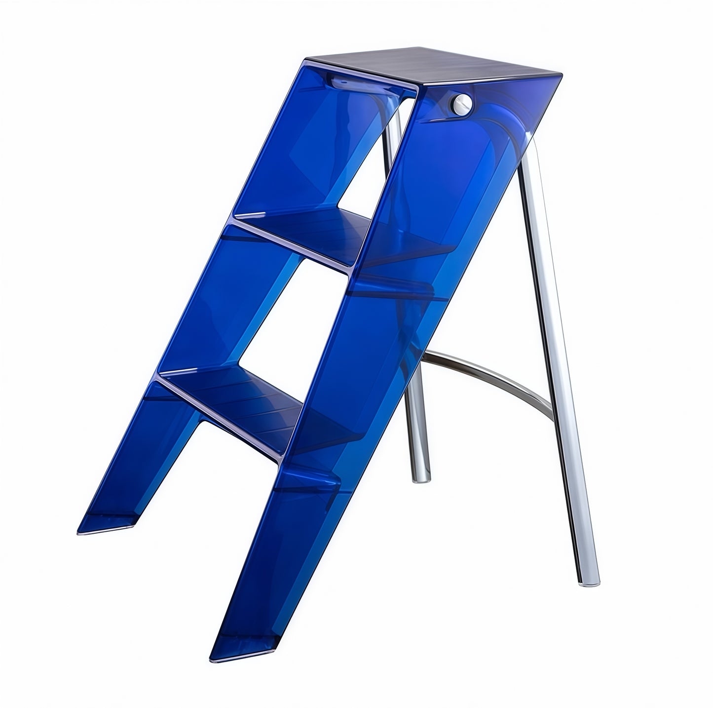 Escalera plegable transparente: una opción práctica para la familia 
