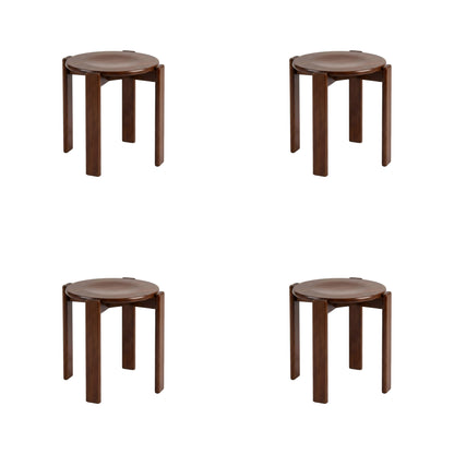 Rey Stool Replica – Versatile Stackable Wooden Stool & Modern Minimalist Elegance