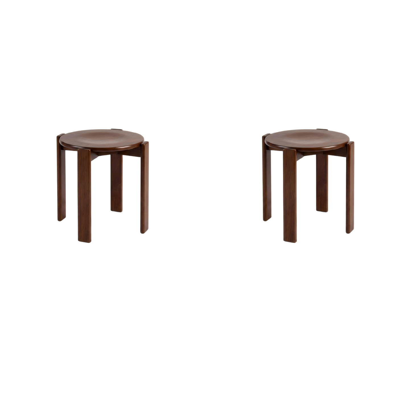 Rey Stool Replica – Versatile Stackable Wooden Stool & Modern Minimalist Elegance