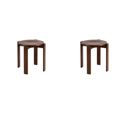 Rey Stool Replica – Versatile Stackable Wooden Stool & Modern Minimalist Elegance