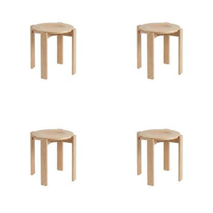 Rey Stool Replica – Versatile Stackable Wooden Stool & Modern Minimalist Elegance