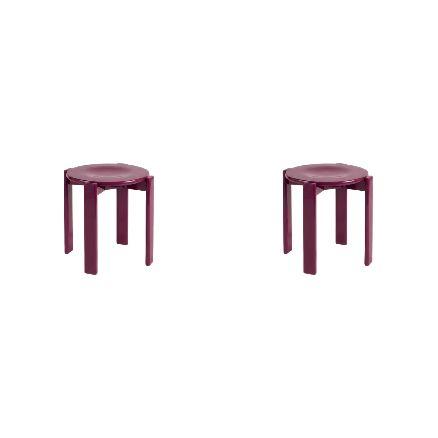 Rey Stool Replica – Versatile Stackable Wooden Stool & Modern Minimalist Elegance