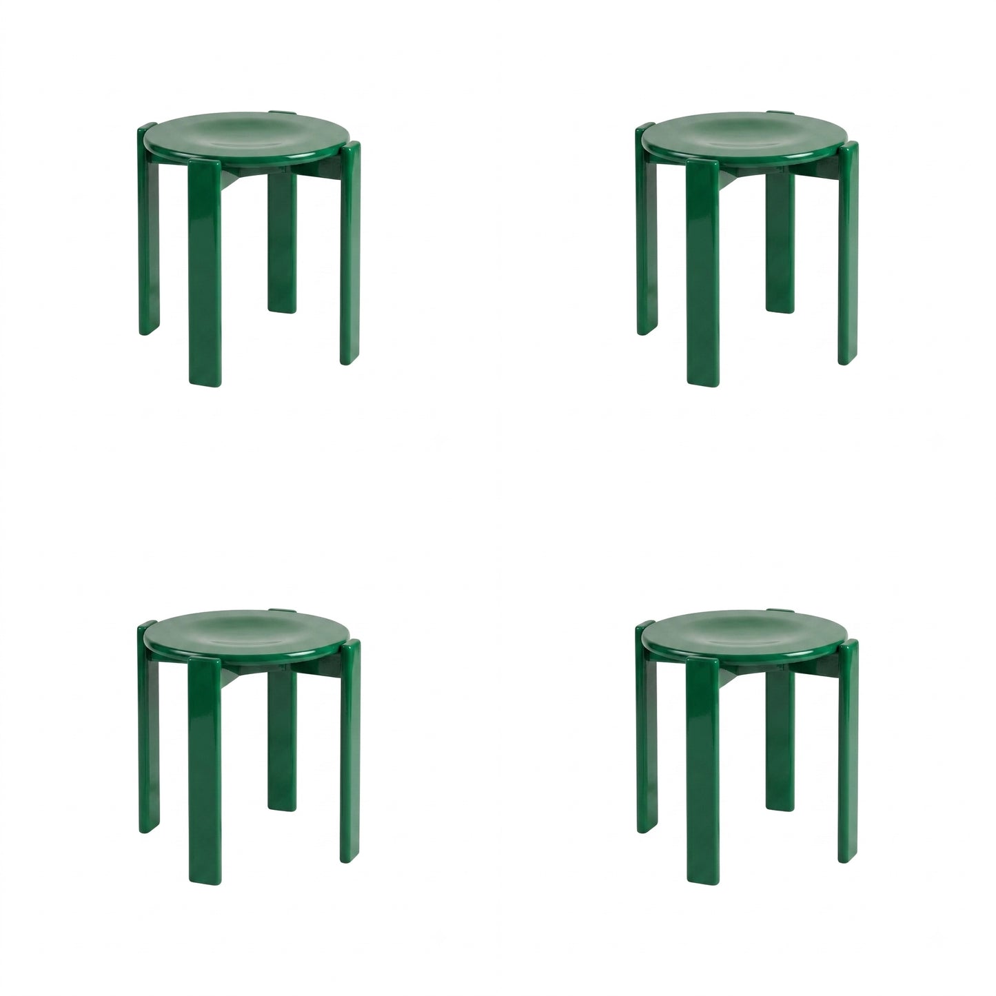 Rey Stool Replica – Versatile Stackable Wooden Stool & Modern Minimalist Elegance