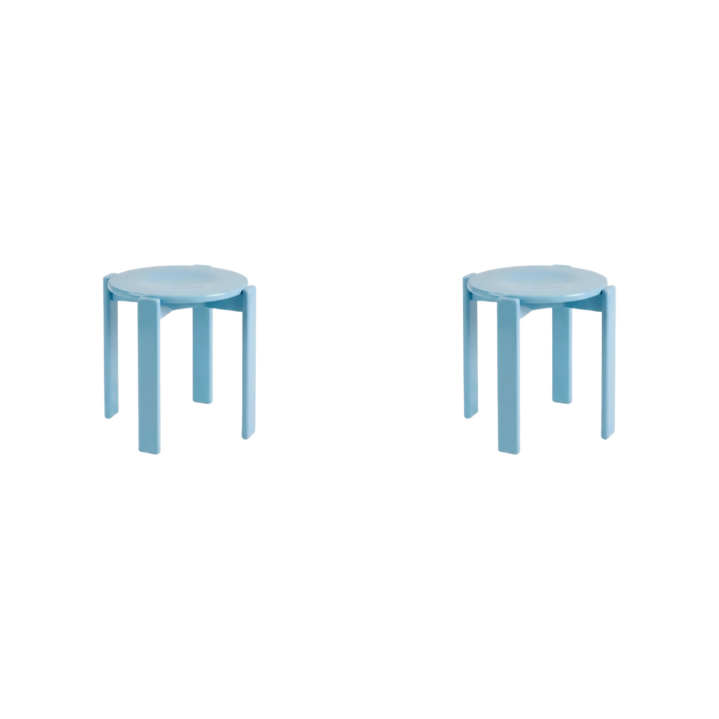 Rey Stool Replica – Versatile Stackable Wooden Stool & Modern Minimalist Elegance
