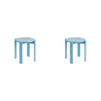 Rey Stool Replica – Versatile Stackable Wooden Stool & Modern Minimalist Elegance