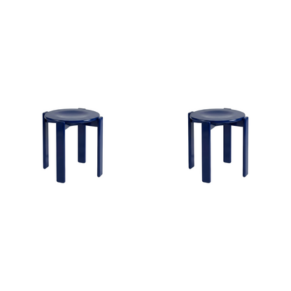 Rey Stool Replica – Versatile Stackable Wooden Stool & Modern Minimalist Elegance
