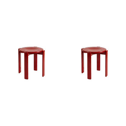 Rey Stool Replica – Versatile Stackable Wooden Stool & Modern Minimalist Elegance