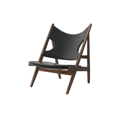 Solid Wood High-Back Lounge Chair — Minimalist Luxury & Creative Designer Style